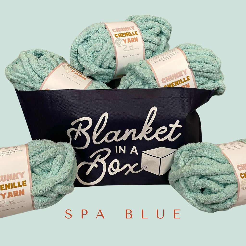 DIY Chunky Knit Blanket Kit - Make Your Own Cozy Blanket