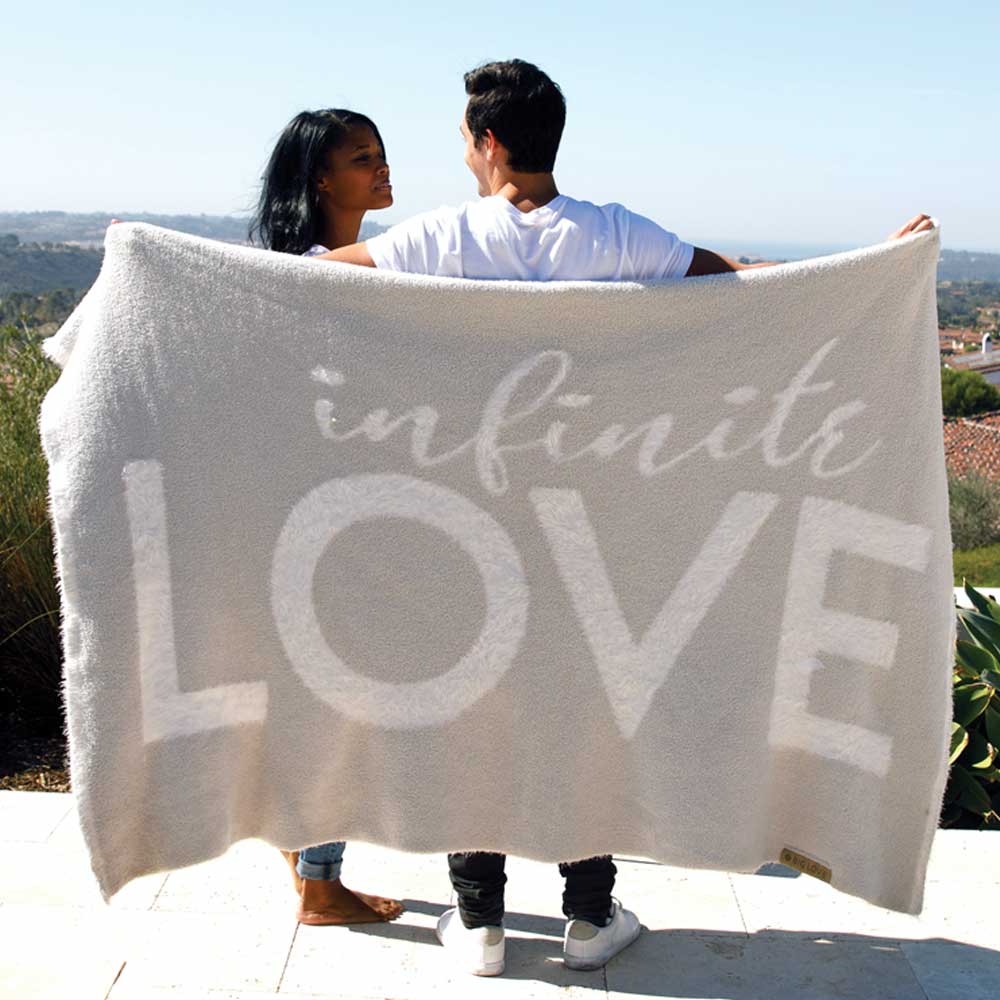 Infinite Love Cozy Gift Blanket - Wedding & Anniversary Gift