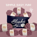 DIY Chunky Knit Blanket Kit - Make Your Own Cozy Blanket