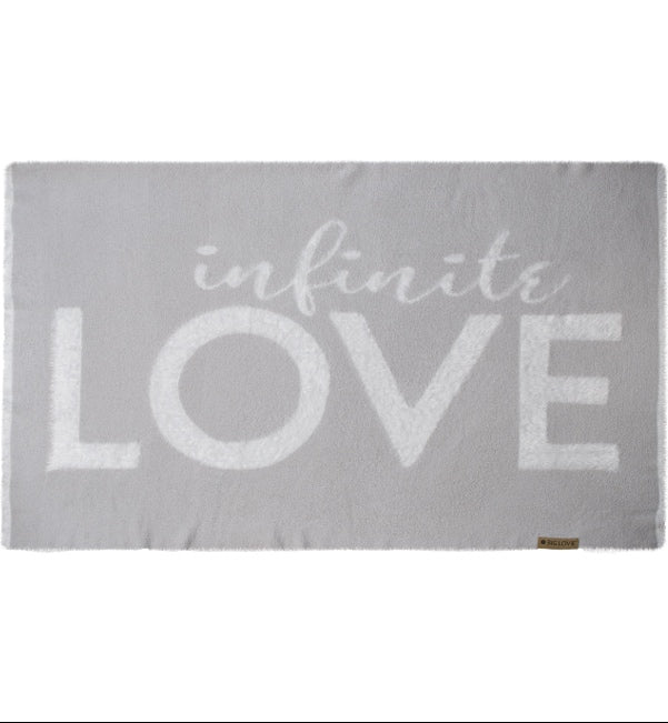 Infinite Love Cozy Gift Blanket - Wedding & Anniversary Gift