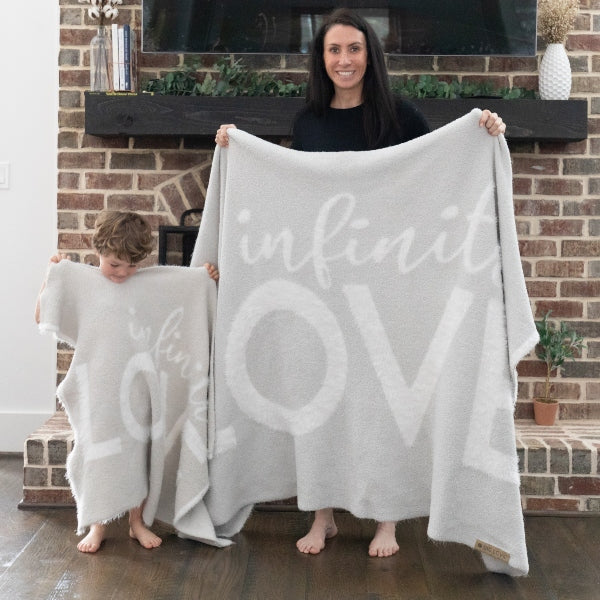 Infinite Love Cozy Gift Blanket - Wedding & Anniversary Gift