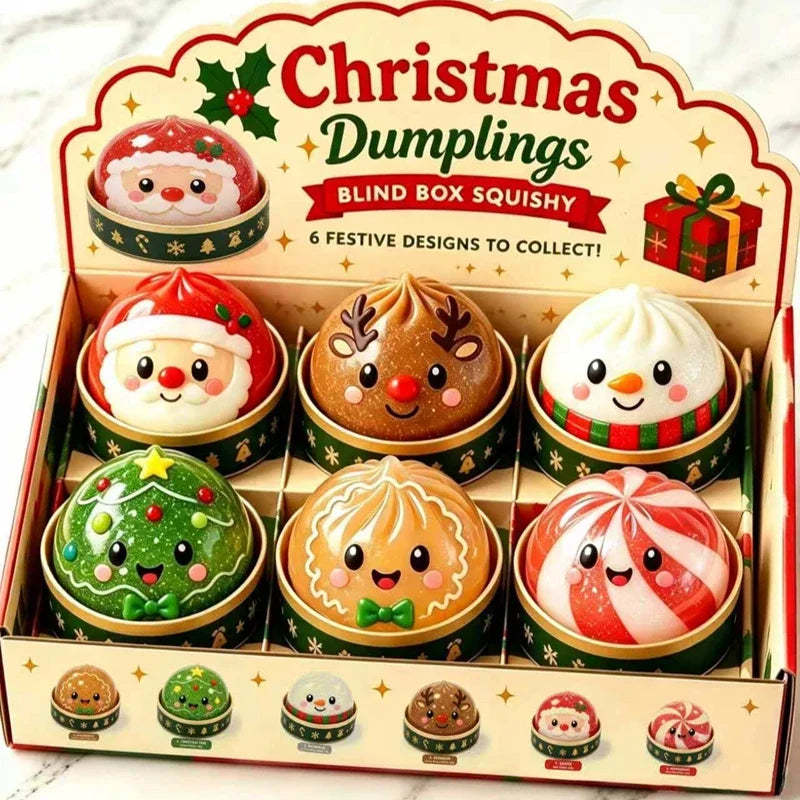Christmas Cutie Squishies 🎄 | Festive Holiday Characters