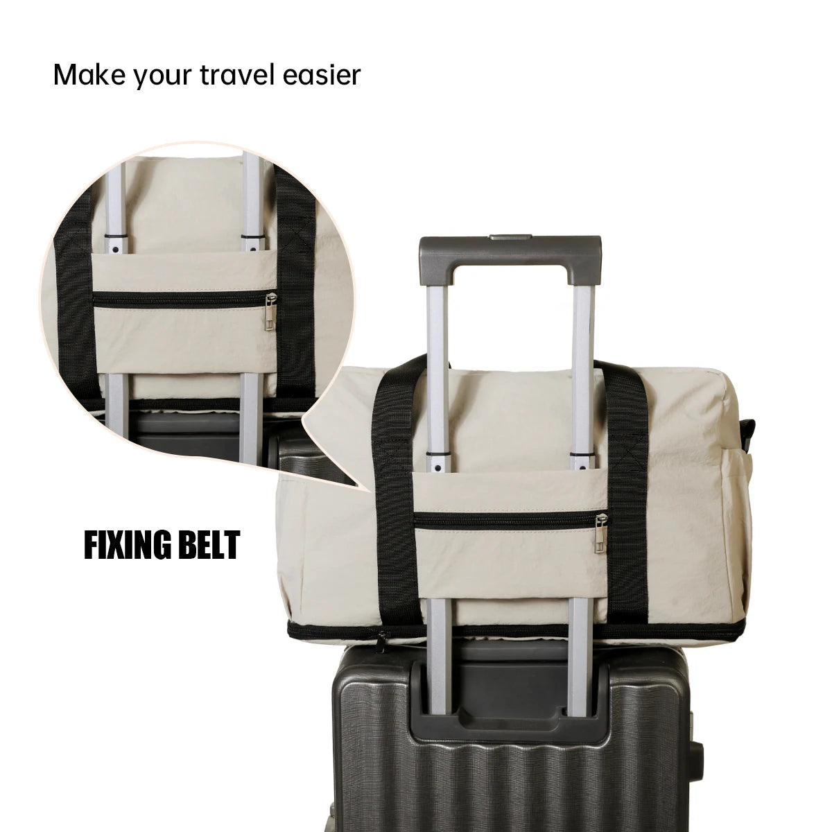 Expandable Travel Weekender Bag | Spacious Overnight Duffel