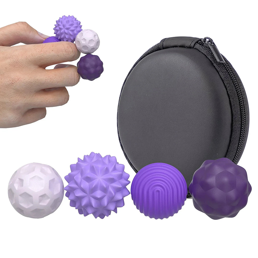 Magnetic Sensory Fidget Balls | Textured Stress Relief Set