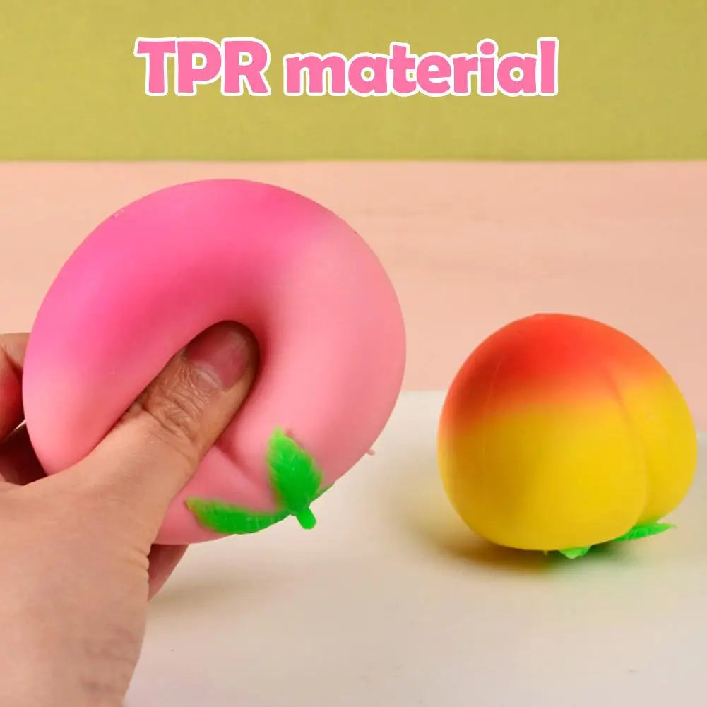 Peachy Keen 🍑 | Squeeze & Pop Stress Relief Squishy