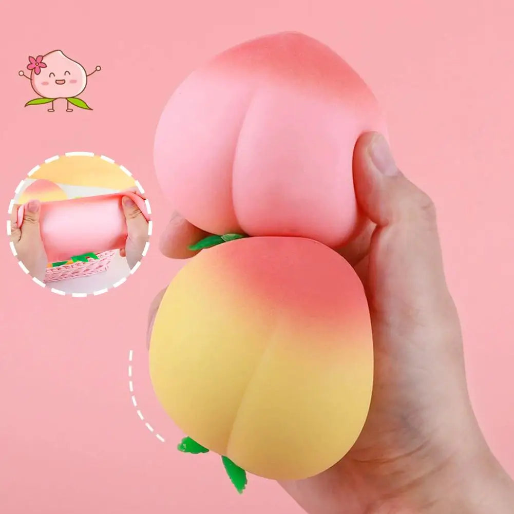 Peachy Keen 🍑 | Squeeze & Pop Stress Relief Squishy