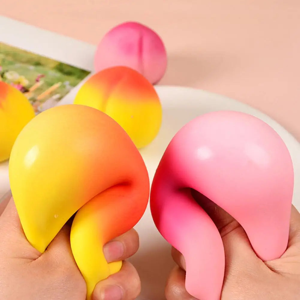 Peachy Keen 🍑 | Squeeze & Pop Stress Relief Squishy